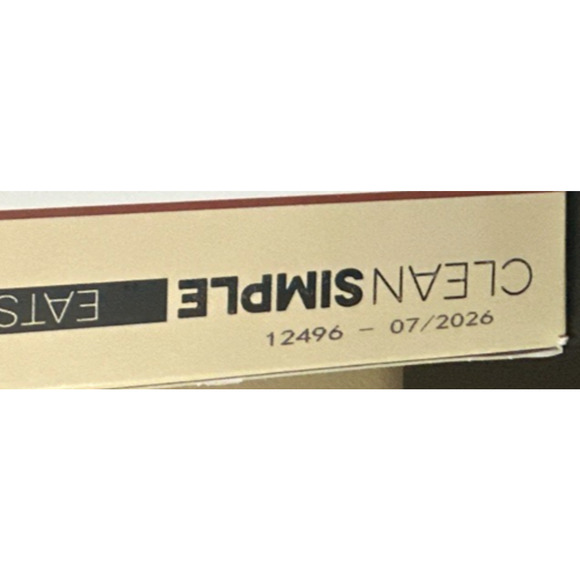 (3) Clean Simple Eats Whey Protein Powder EGG NOG 10 Packs New in Box Exp 7/26 - Picture 8 of 8